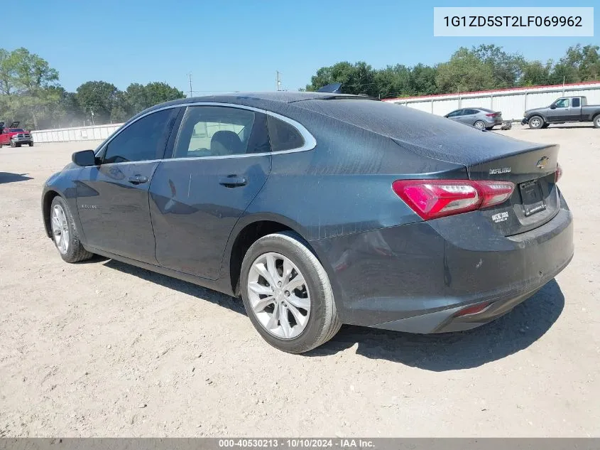 2020 Chevrolet Malibu Fwd Lt VIN: 1G1ZD5ST2LF069962 Lot: 40530213