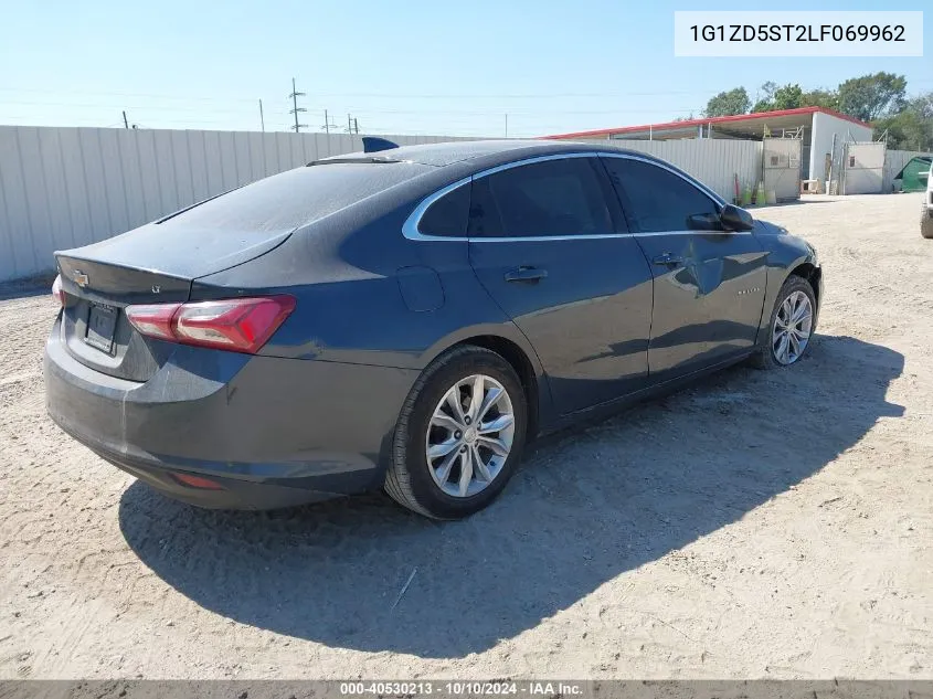 2020 Chevrolet Malibu Fwd Lt VIN: 1G1ZD5ST2LF069962 Lot: 40530213