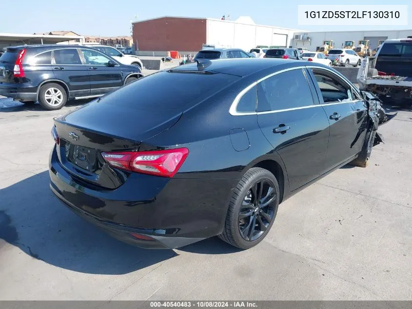 2020 Chevrolet Malibu Lt VIN: 1G1ZD5ST2LF130310 Lot: 40540483