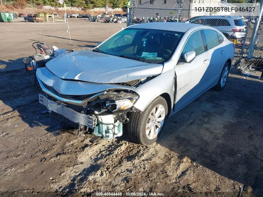 2020 Chevrolet Malibu Lt VIN: 1G1ZD5ST8LF046427 Lot: 40544448