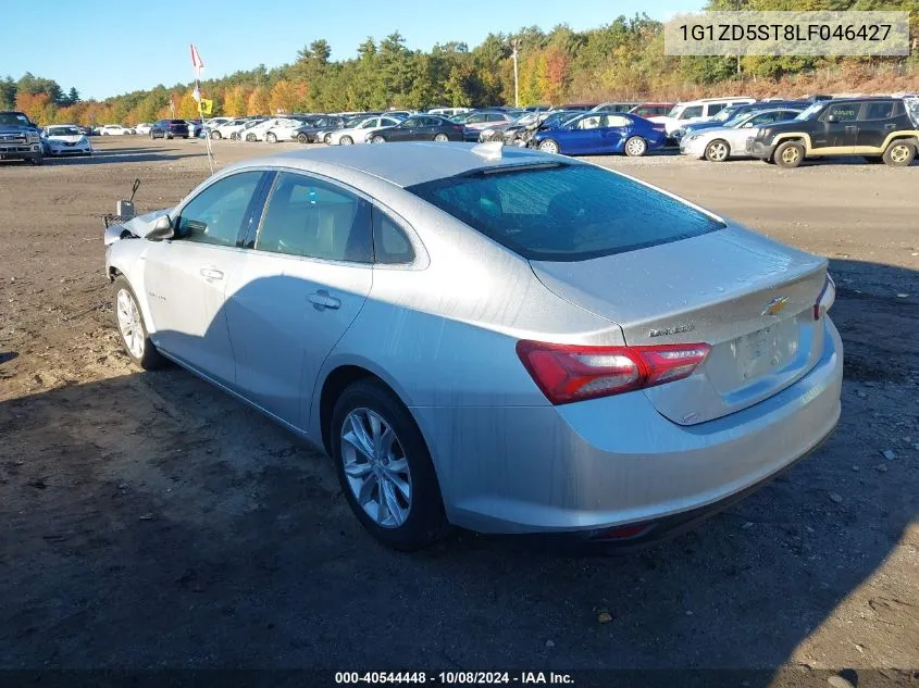 2020 Chevrolet Malibu Lt VIN: 1G1ZD5ST8LF046427 Lot: 40544448