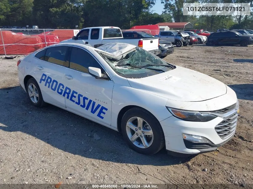 2020 Chevrolet Malibu Ls VIN: 1G1ZC5ST6LF071121 Lot: 40545060