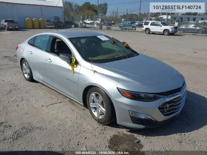 1G1ZB5ST5LF140724 2020 Chevrolet Malibu Fwd Ls