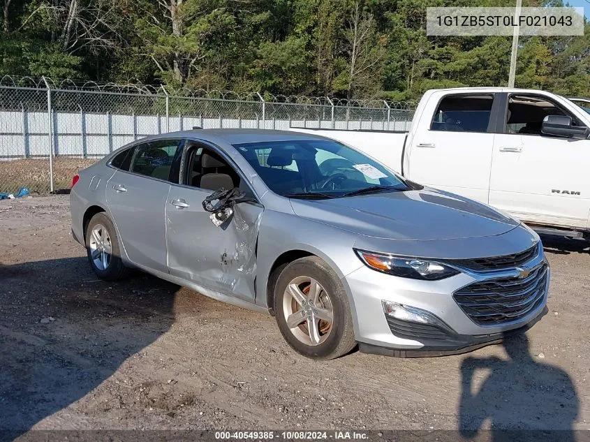 2020 Chevrolet Malibu Fwd Ls VIN: 1G1ZB5ST0LF021043 Lot: 40549385