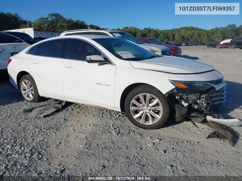 2020 Chevrolet Malibu Fwd Lt VIN: 1G1ZD5ST7LF069357 Lot: 40552105