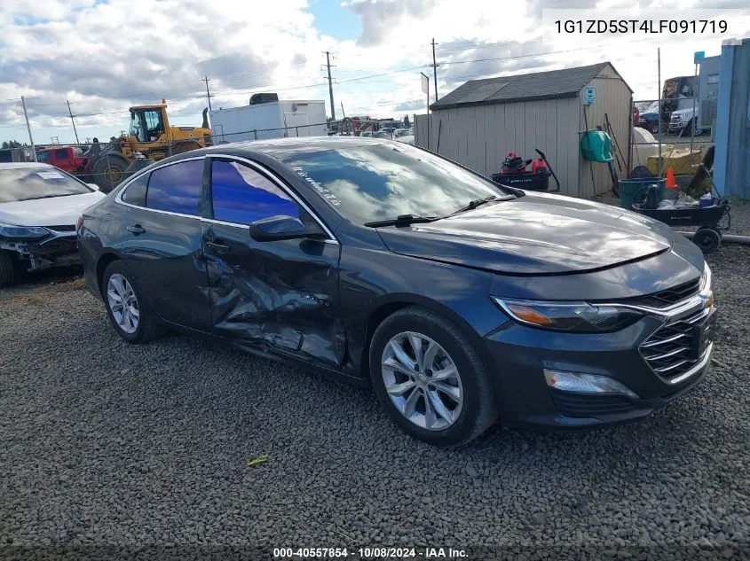 2020 Chevrolet Malibu Fwd Lt VIN: 1G1ZD5ST4LF091719 Lot: 40557854