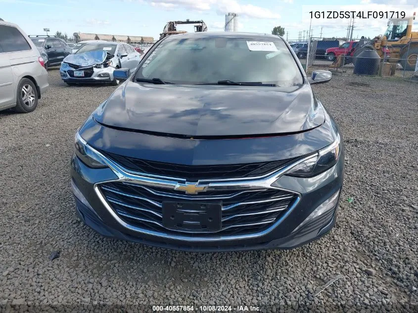 2020 Chevrolet Malibu Fwd Lt VIN: 1G1ZD5ST4LF091719 Lot: 40557854