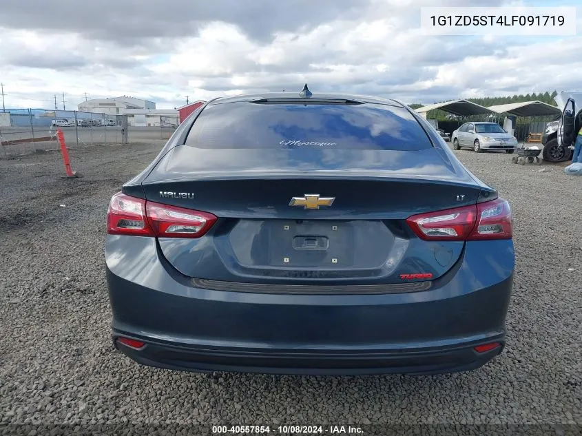 2020 Chevrolet Malibu Fwd Lt VIN: 1G1ZD5ST4LF091719 Lot: 40557854