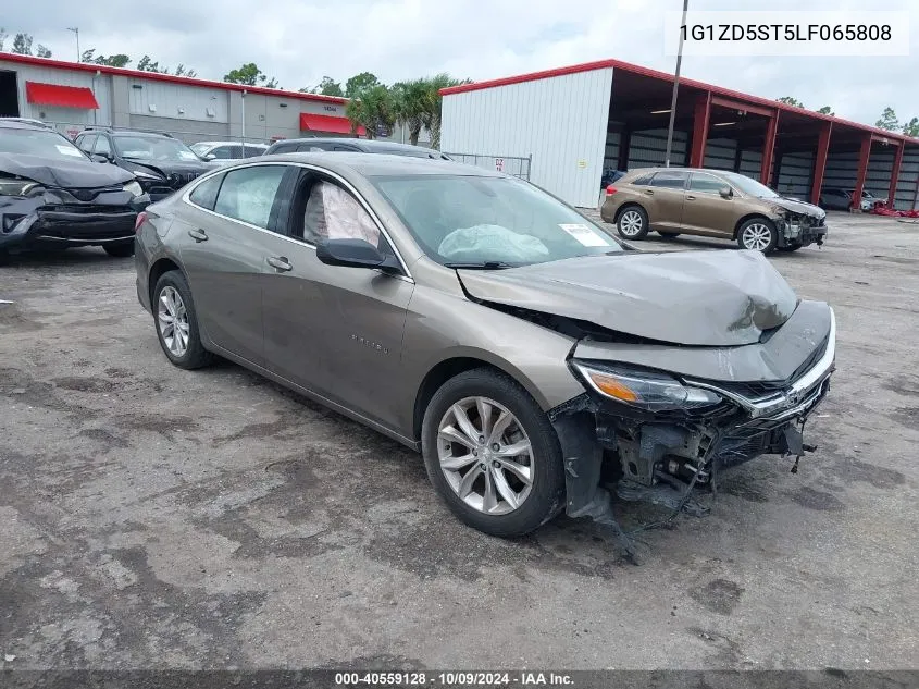 2020 Chevrolet Malibu Lt VIN: 1G1ZD5ST5LF065808 Lot: 40559128