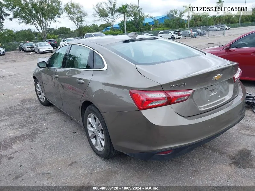 2020 Chevrolet Malibu Lt VIN: 1G1ZD5ST5LF065808 Lot: 40559128