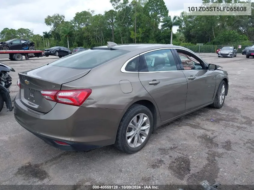 2020 Chevrolet Malibu Lt VIN: 1G1ZD5ST5LF065808 Lot: 40559128