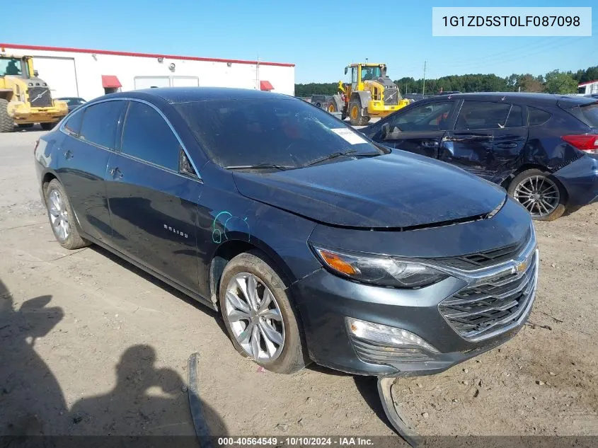 2020 Chevrolet Malibu Fwd Lt VIN: 1G1ZD5ST0LF087098 Lot: 40564549