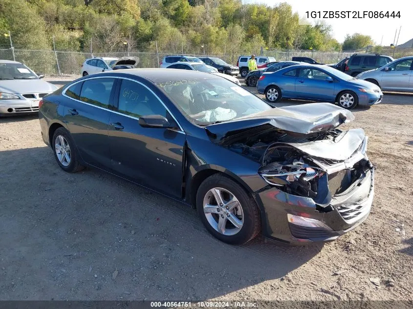 2020 Chevrolet Malibu Fwd Ls VIN: 1G1ZB5ST2LF086444 Lot: 40564751