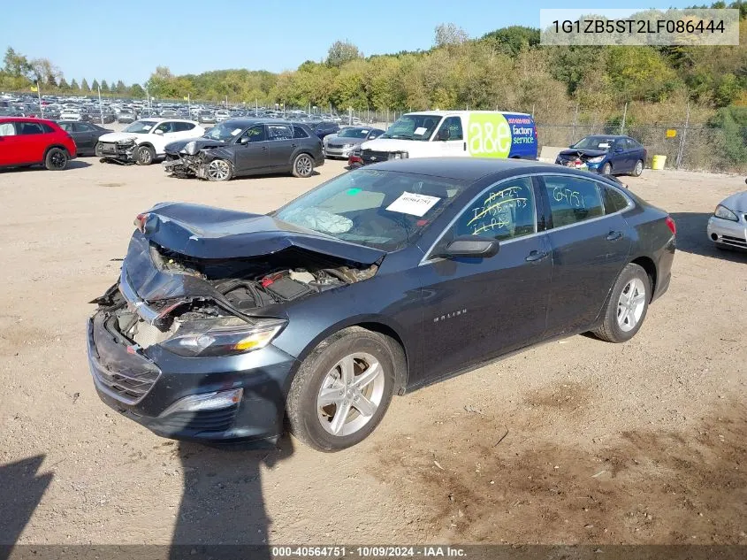 2020 Chevrolet Malibu Fwd Ls VIN: 1G1ZB5ST2LF086444 Lot: 40564751