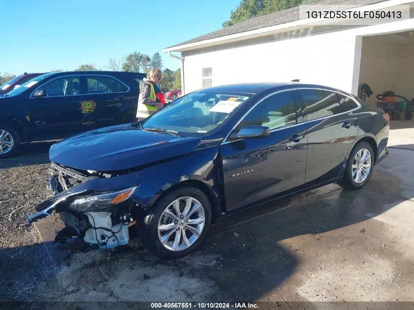 1G1ZD5ST6LF050413 2020 Chevrolet Malibu Fwd Lt