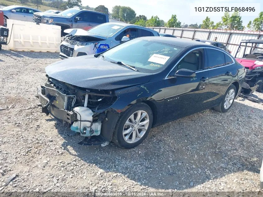 2020 Chevrolet Malibu Fwd Lt VIN: 1G1ZD5ST5LF068496 Lot: 40569015