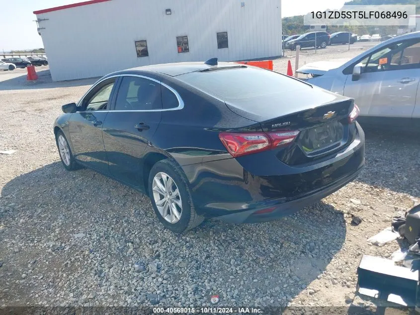 2020 Chevrolet Malibu Fwd Lt VIN: 1G1ZD5ST5LF068496 Lot: 40569015