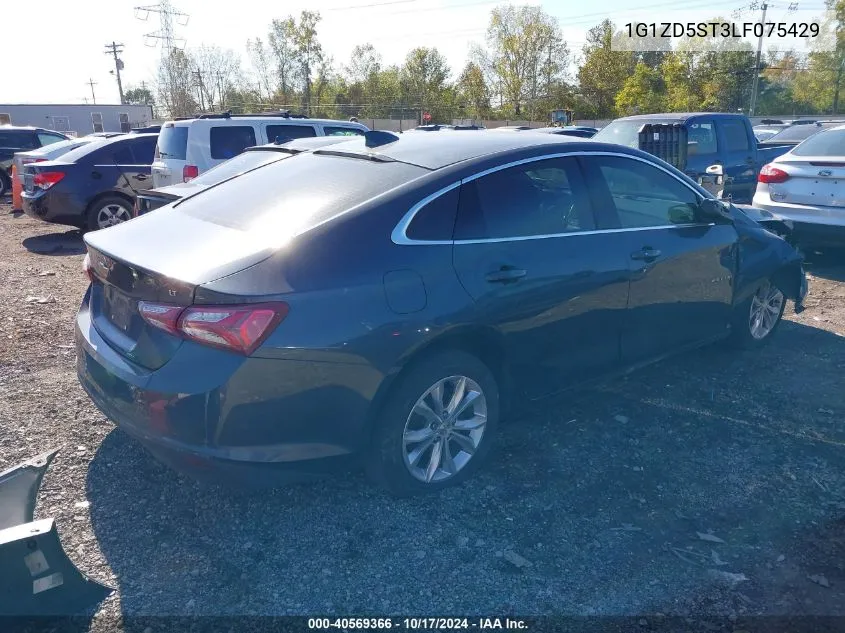 2020 Chevrolet Malibu Fwd Lt VIN: 1G1ZD5ST3LF075429 Lot: 40569366