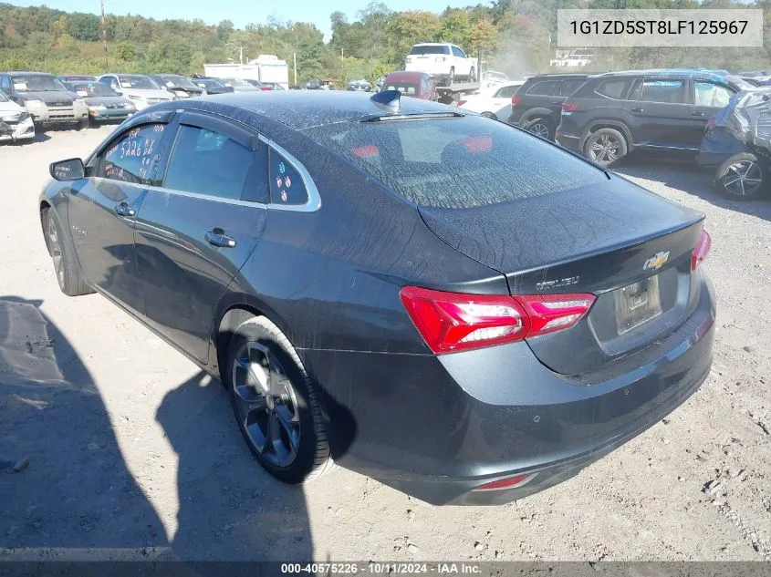 2020 Chevrolet Malibu Lt VIN: 1G1ZD5ST8LF125967 Lot: 40575226