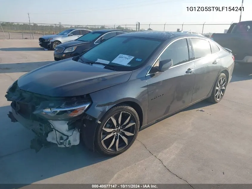 2020 Chevrolet Malibu Fwd Rs VIN: 1G1ZG5ST9LF154241 Lot: 40577147