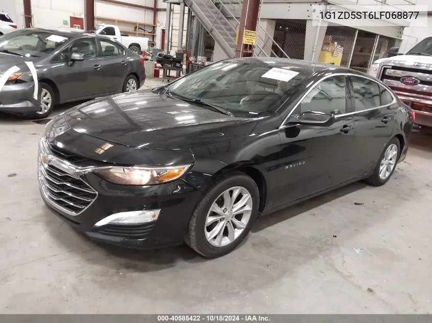 2020 Chevrolet Malibu Fwd Lt VIN: 1G1ZD5ST6LF068877 Lot: 40585422