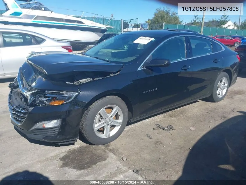 2020 Chevrolet Malibu Fwd 1Fl VIN: 1G1ZC5ST5LF057808 Lot: 40589288