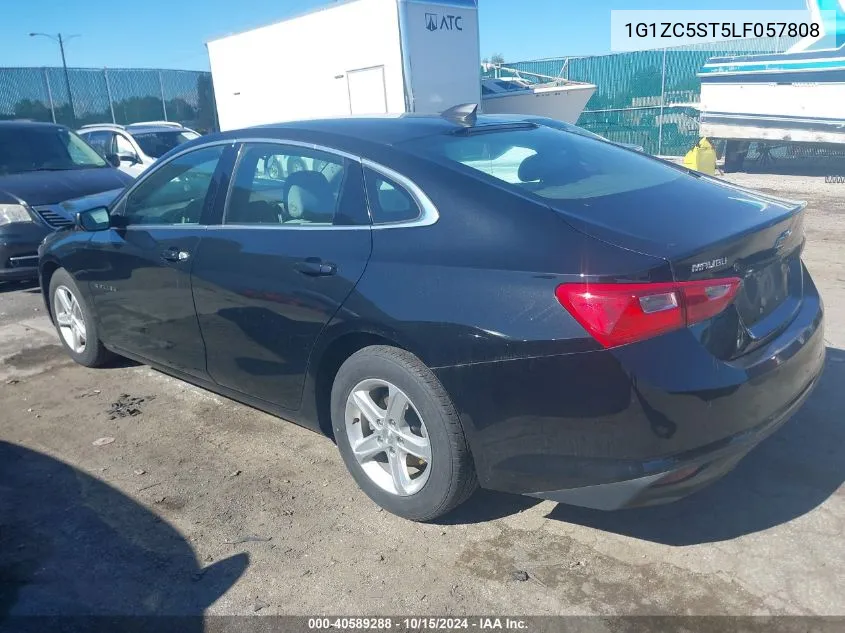 2020 Chevrolet Malibu Fwd 1Fl VIN: 1G1ZC5ST5LF057808 Lot: 40589288