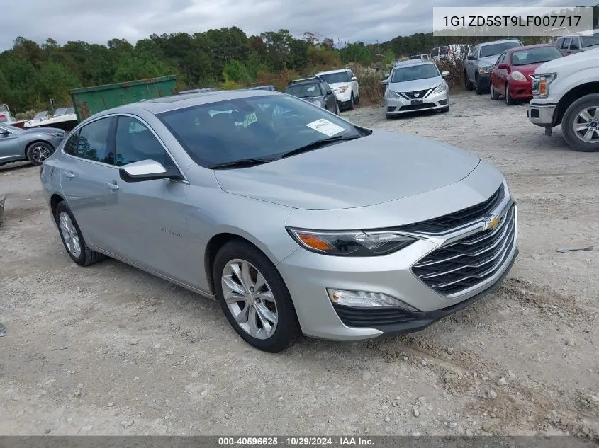 2020 Chevrolet Malibu Fwd Lt VIN: 1G1ZD5ST9LF007717 Lot: 40596625