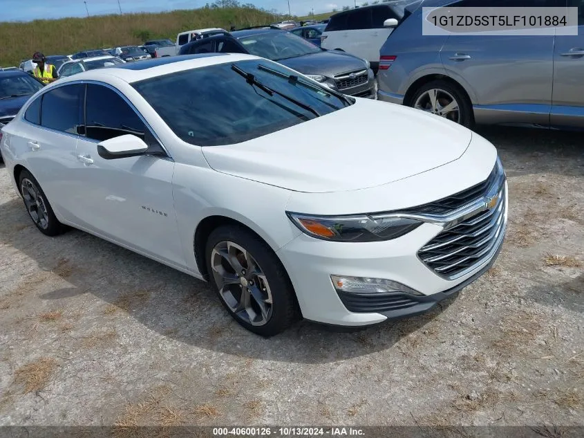 2020 Chevrolet Malibu Fwd Lt VIN: 1G1ZD5ST5LF101884 Lot: 40600126