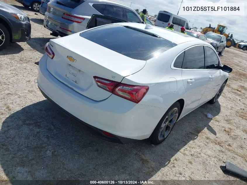 2020 Chevrolet Malibu Fwd Lt VIN: 1G1ZD5ST5LF101884 Lot: 40600126