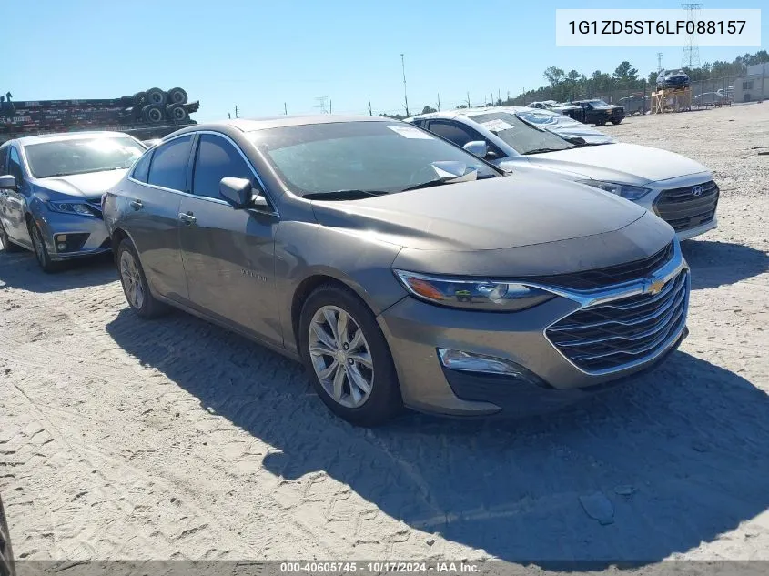 2020 Chevrolet Malibu Fwd Lt VIN: 1G1ZD5ST6LF088157 Lot: 40605745