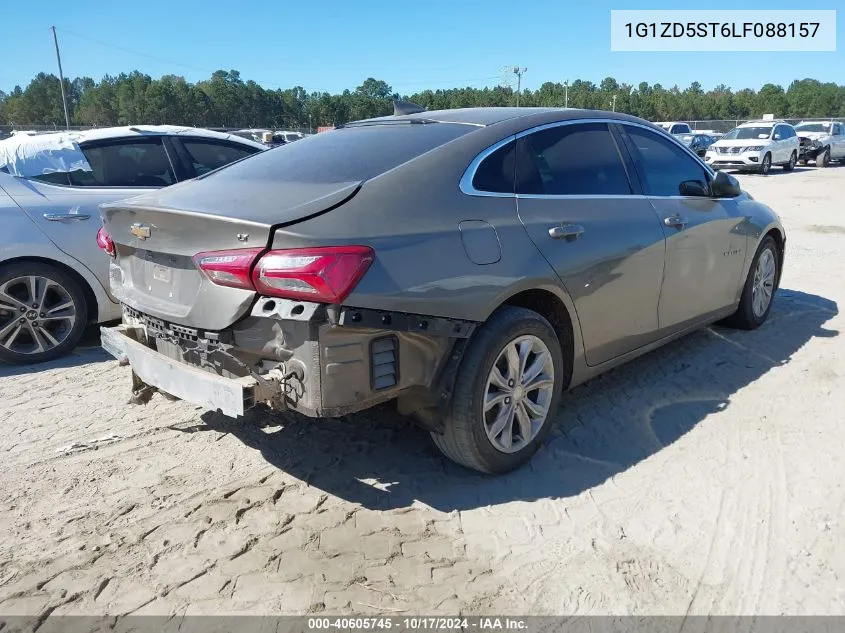 2020 Chevrolet Malibu Fwd Lt VIN: 1G1ZD5ST6LF088157 Lot: 40605745