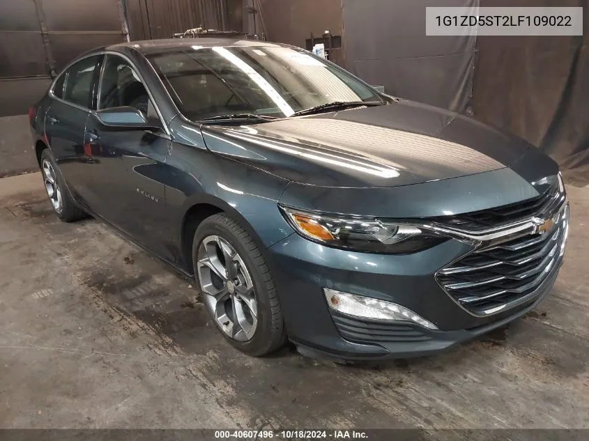 2020 Chevrolet Malibu Fwd Lt VIN: 1G1ZD5ST2LF109022 Lot: 40607496