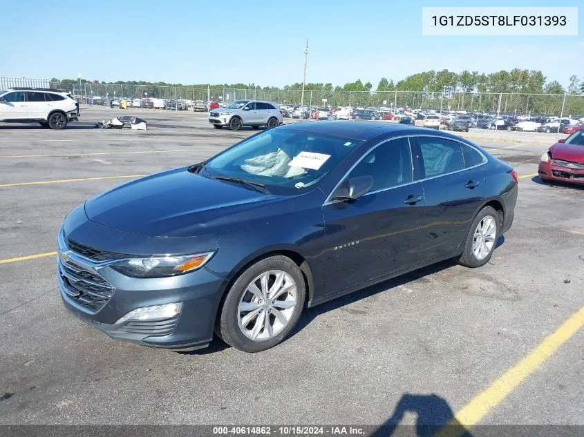 2020 Chevrolet Malibu Fwd Lt VIN: 1G1ZD5ST8LF031393 Lot: 40614862