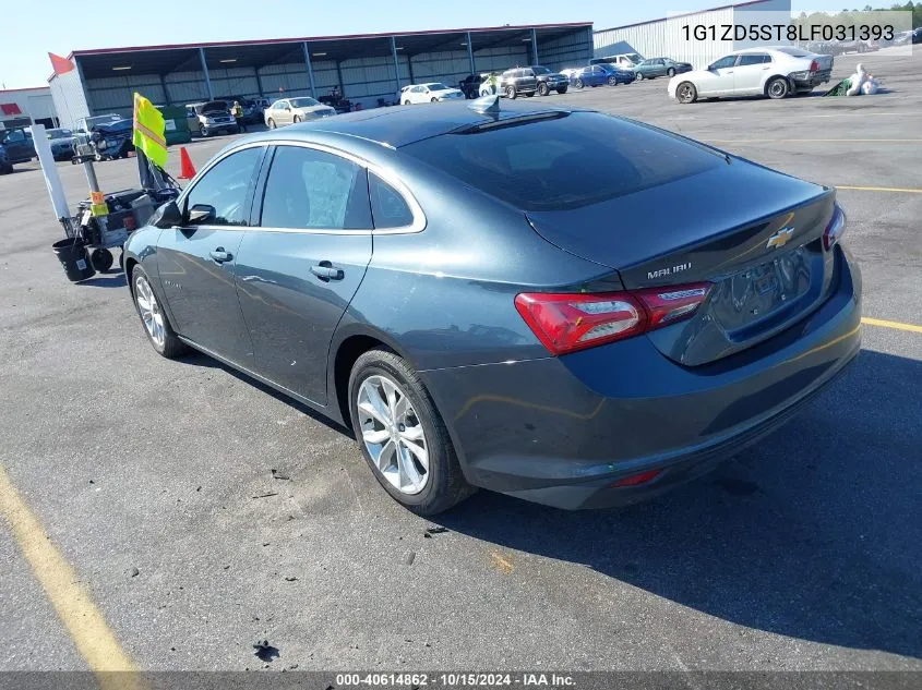 2020 Chevrolet Malibu Fwd Lt VIN: 1G1ZD5ST8LF031393 Lot: 40614862