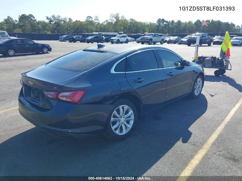 2020 Chevrolet Malibu Fwd Lt VIN: 1G1ZD5ST8LF031393 Lot: 40614862