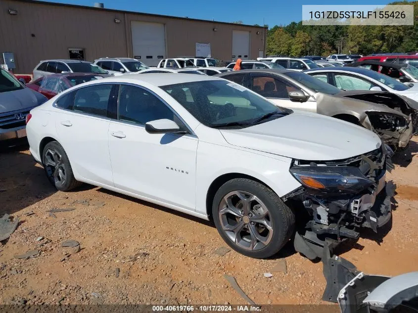 2020 Chevrolet Malibu Fwd Lt VIN: 1G1ZD5ST3LF155426 Lot: 40619766