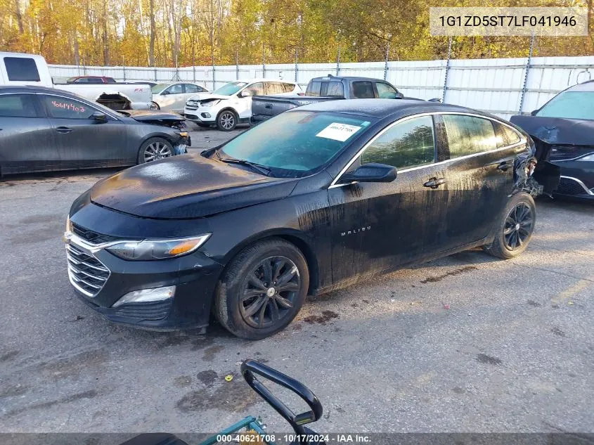 2020 Chevrolet Malibu Fwd Lt VIN: 1G1ZD5ST7LF041946 Lot: 40621708