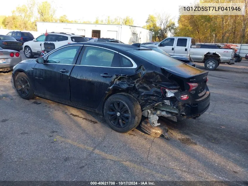 2020 Chevrolet Malibu Fwd Lt VIN: 1G1ZD5ST7LF041946 Lot: 40621708