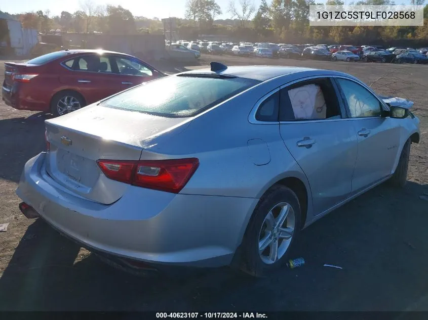 2020 Chevrolet Malibu Fwd 1Fl VIN: 1G1ZC5ST9LF028568 Lot: 40623107