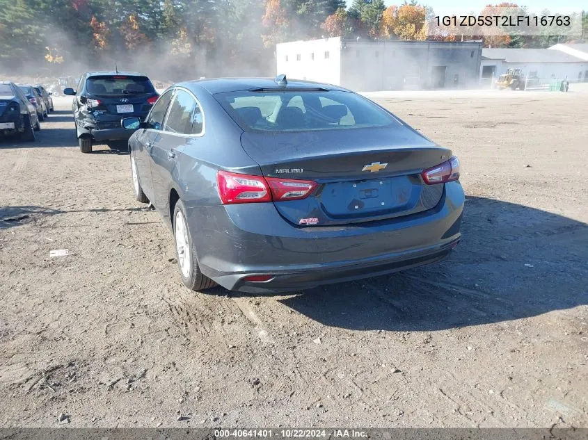 2020 Chevrolet Malibu Fwd Lt VIN: 1G1ZD5ST2LF116763 Lot: 40641401