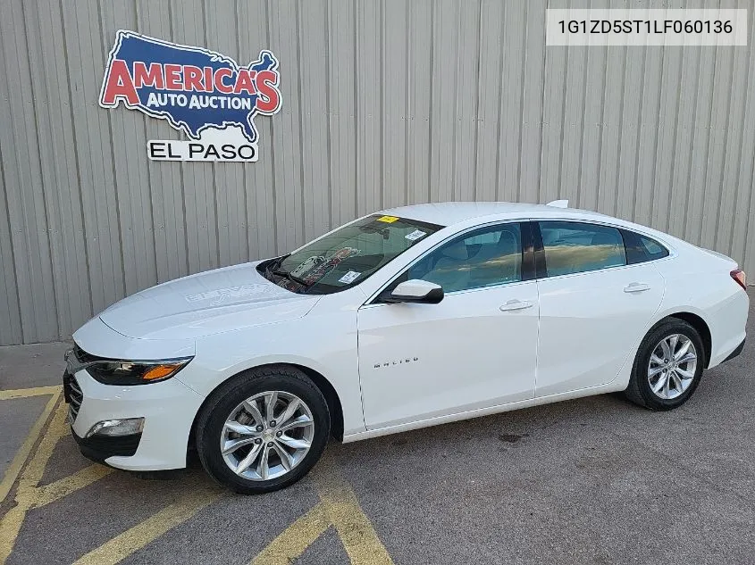 2020 Chevrolet Malibu Fwd Lt VIN: 1G1ZD5ST1LF060136 Lot: 40649039