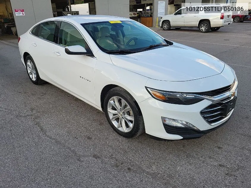 2020 Chevrolet Malibu Fwd Lt VIN: 1G1ZD5ST1LF060136 Lot: 40649039