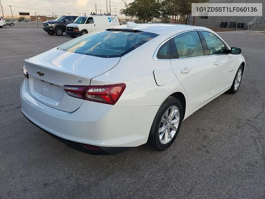 2020 Chevrolet Malibu Fwd Lt VIN: 1G1ZD5ST1LF060136 Lot: 40649039