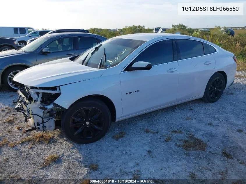 2020 Chevrolet Malibu Fwd Lt VIN: 1G1ZD5ST8LF066550 Lot: 40651818