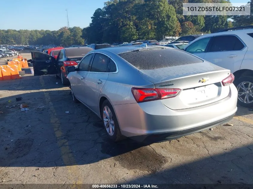 2020 Chevrolet Malibu Fwd Lt VIN: 1G1ZD5ST6LF007321 Lot: 40656233