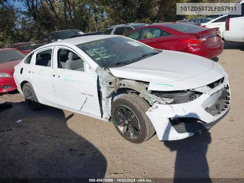 2020 Chevrolet Malibu Fwd Lt VIN: 1G1ZD5ST2LF057911 Lot: 40670556