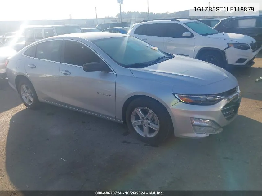 2020 Chevrolet Malibu Fwd Ls VIN: 1G1ZB5ST1LF118879 Lot: 40670724