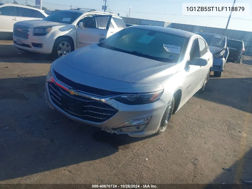 2020 Chevrolet Malibu Fwd Ls VIN: 1G1ZB5ST1LF118879 Lot: 40670724