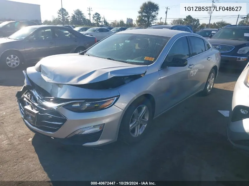 2020 Chevrolet Malibu Fwd Ls VIN: 1G1ZB5ST7LF048627 Lot: 40672447